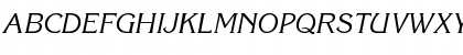 Download ITC Korinna Std Kursiv Font Uppercase Preview
