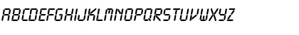 Download LCD BQ Regular Font Uppercase Preview