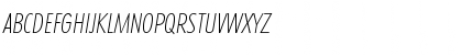 Download Limerick-XlightCondIta Regular Font Uppercase Preview