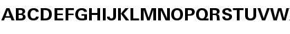 Download LinotypeUnivers BasicBold Font Uppercase Preview
