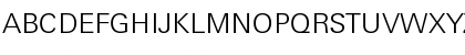 Download LinotypeUnivers BasicLight Font Uppercase Preview