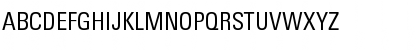 Download LinotypeUnivers CondRegular Font Uppercase Preview