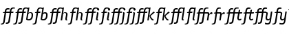 Download Lisboa Ligatures Italic Font Uppercase Preview