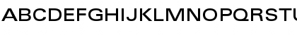 Download LTUnivers 540 ExtdMedium Font Uppercase Preview