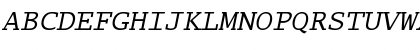 Download Lucida Typewriter Oblique Font Uppercase Preview