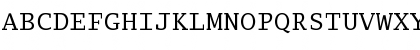 Download LucidaTypewriterEF Regular Font Uppercase Preview