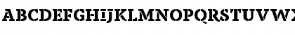 Download Anaphora Stencil ExtraBold Font Uppercase Preview
