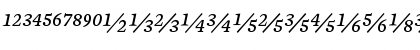 Download Mercury Numeric G3 Italic Font