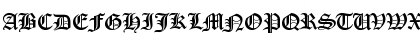 Download Canterbury Regular Font Uppercase Preview