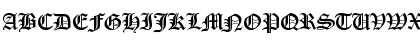 Download Canterbury Regular Font Uppercase Preview