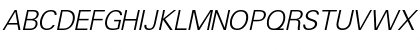 Download Uniform Italic Font Uppercase Preview