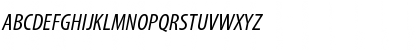 Download Myriad Pro Condensed Italic Font Uppercase Preview