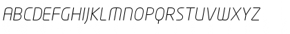 Download Neo Tech Std Light Italic Font Uppercase Preview