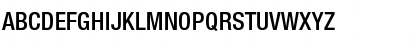 Neue Helvetica Condensed BQ Regular Font Uppercase Preview