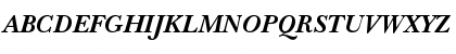 Download ITC New Baskerville Bold Italic Font Uppercase Preview
