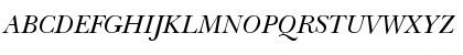 Download ITC New Baskerville Italic Font Uppercase Preview
