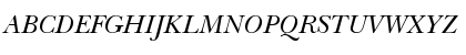 Download ITC New Baskerville Italic Font Uppercase Preview