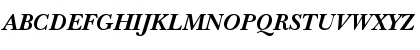Download ITC New Baskerville Std Bold Italic Font Uppercase Preview