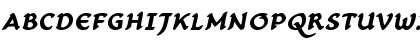 Download CarlinScript LT Std BoldIt Regular Font Uppercase Preview
