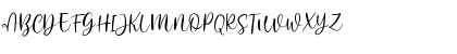 Download Anjani Script Regular Font Uppercase Preview