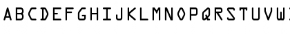 Download OCR A Std Medium Font Uppercase Preview