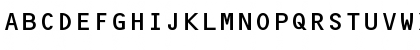 Download OCR B Std Regular Font Uppercase Preview