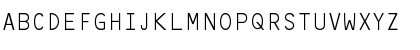 Download OCRF-LightOSFC Regular Font Uppercase Preview