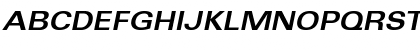 Download Univers Extended Bold Oblique Font