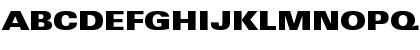 Download Univers LT 93 ExtraBlackEx Regular Font Uppercase Preview