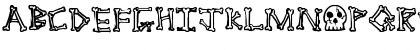 Download A skeleton in your closet Regular Font Uppercase Preview