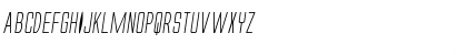 Download Alien League II Italic Italic Font Uppercase Preview