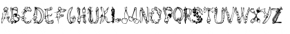 Download AlphaGarden Regular Font Uppercase Preview