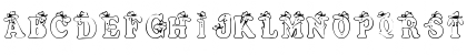 Download AlphaMan Regular Font Uppercase Preview