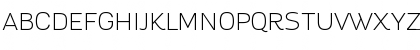 Download Altair Thin Regular Font Uppercase Preview