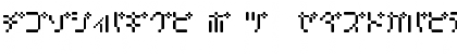 Download Amoebic kana Regular Font Uppercase Preview