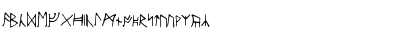 Download AncientRunes Medium Font Uppercase Preview