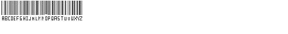 Download Another barcode font Regular Font Uppercase Preview