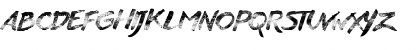 Download Another Wet Shabby Regular Font Uppercase Preview