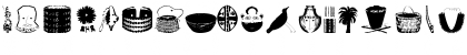 Download AnthropolTraces Regular Font Uppercase Preview