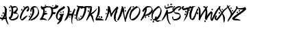 Download Arabic Magic Regular Font Uppercase Preview