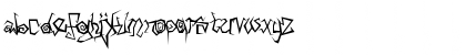 Download Arachnids Regular Font Uppercase Preview