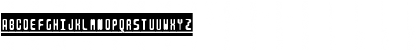 Download ARONDIE BLANC/NOIRE/MAJ MIN SOULIGNER Regular Font Uppercase Preview