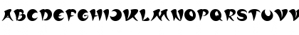 Download ASIA PACIFIC Regular Font Uppercase Preview