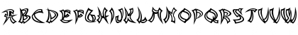 Download Asian Delight Regular Font Uppercase Preview