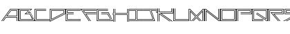 Download AsteriskDoubleLine Regular Font Uppercase Preview