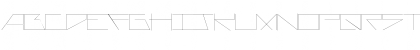 Download AsteriskFineLine Regular Font Uppercase Preview