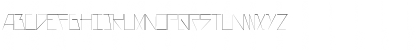 Download AsteriskThinLaser Regular Font Uppercase Preview