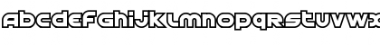 Download Astral Delight Upright Regular Font Uppercase Preview
