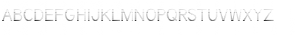 Download ATHREEDTOFFUCUBIC Regular Font Uppercase Preview