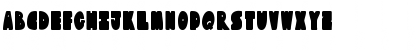 Download Austie Bost Chunkilicious Regular Font Uppercase Preview